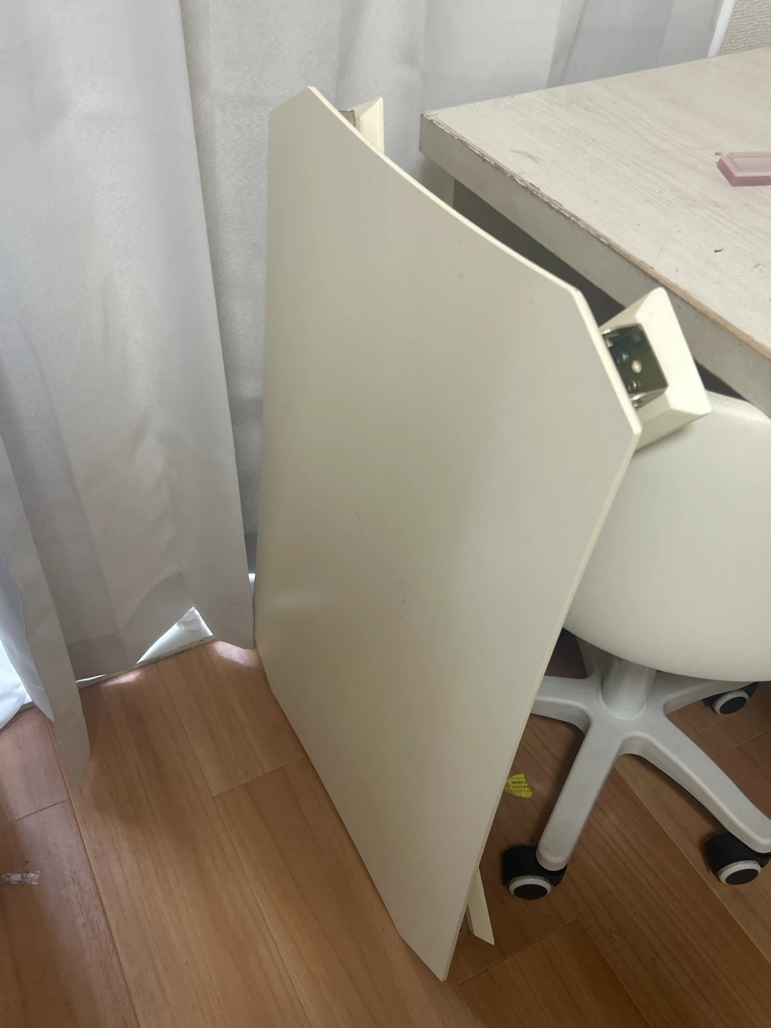 カジュアルテーブル 折りたたみ ホワイト