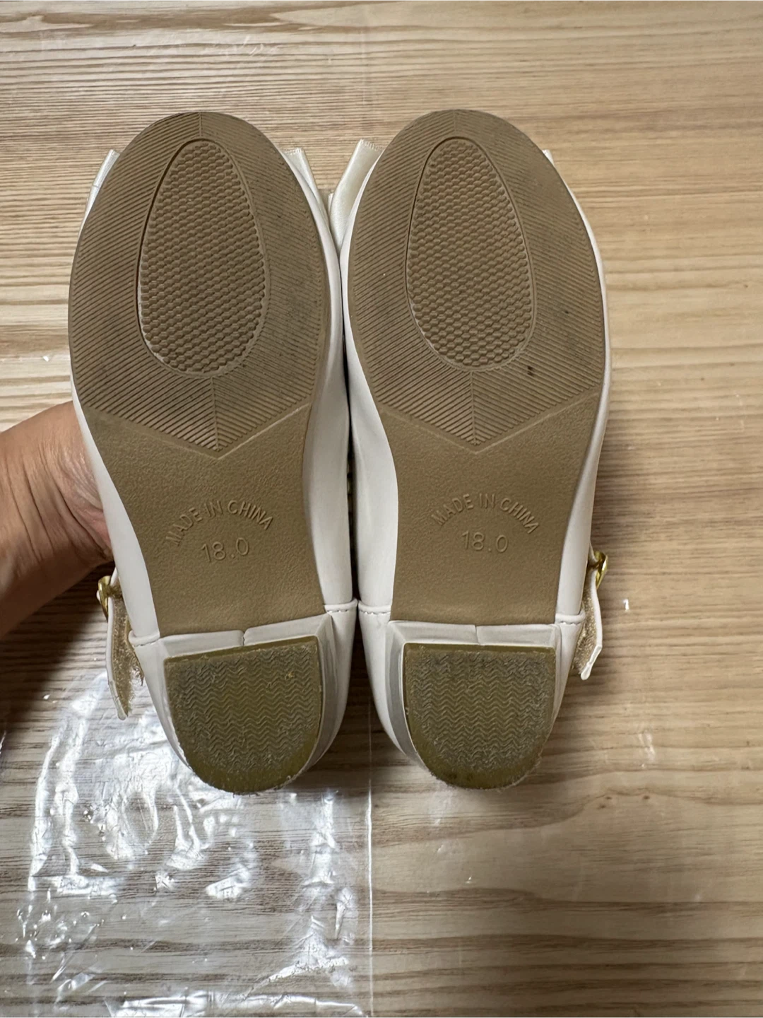 フォーマルシューズ白系👠✨18cmの写真2枚目