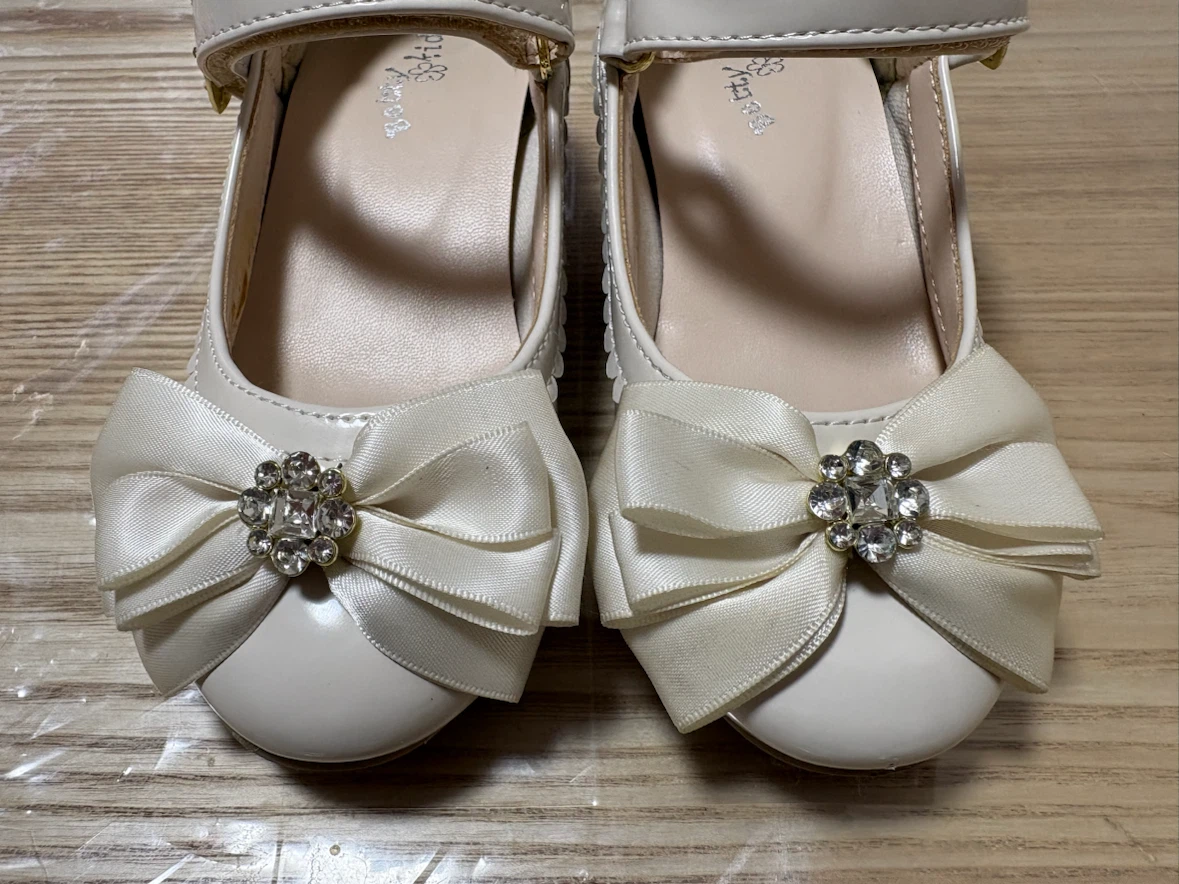 フォーマルシューズ白系👠✨18cmの写真3枚目