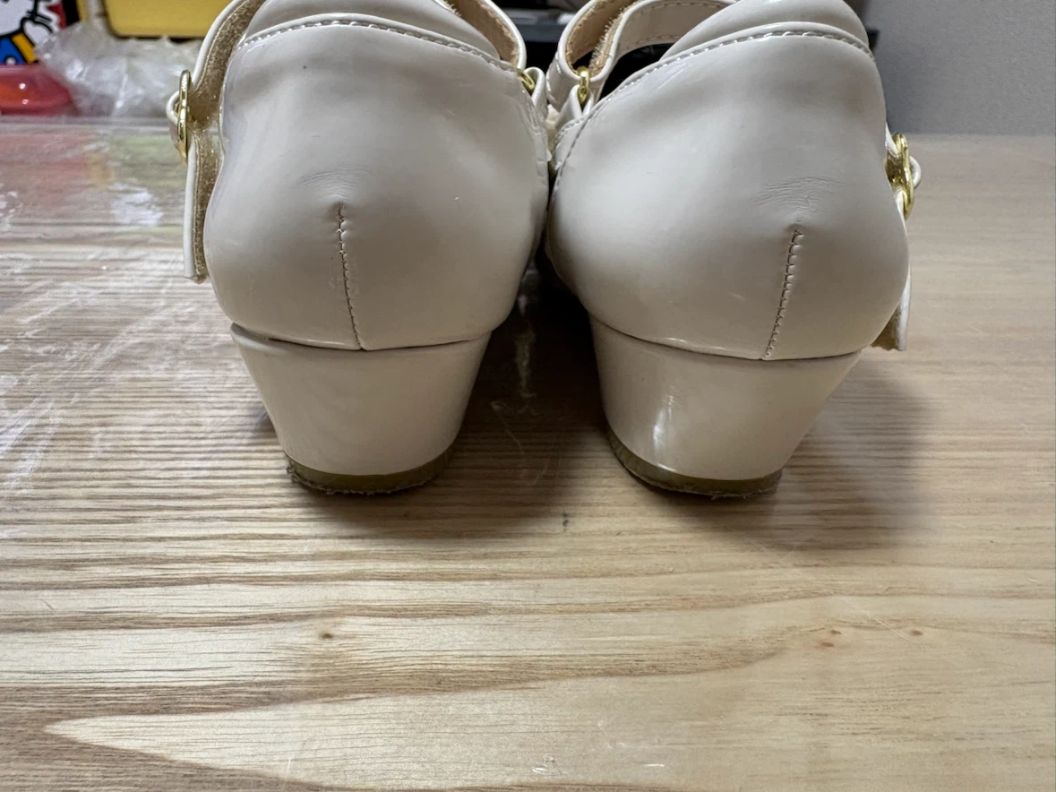 フォーマルシューズ白系👠✨18cmの写真4枚目