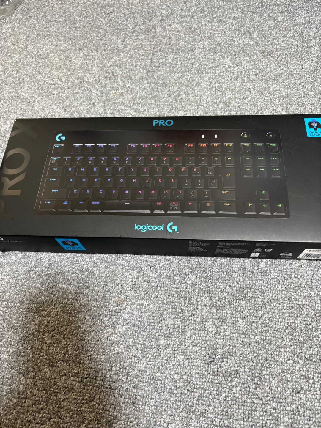 ロジクール PRO X ゲーミングキーボードの写真2枚目