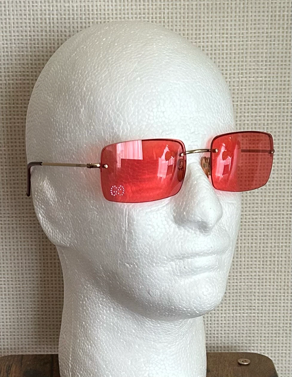 GUCCI/グッチGG1653/STRASS GGサングラス（ピンクxゴールド）