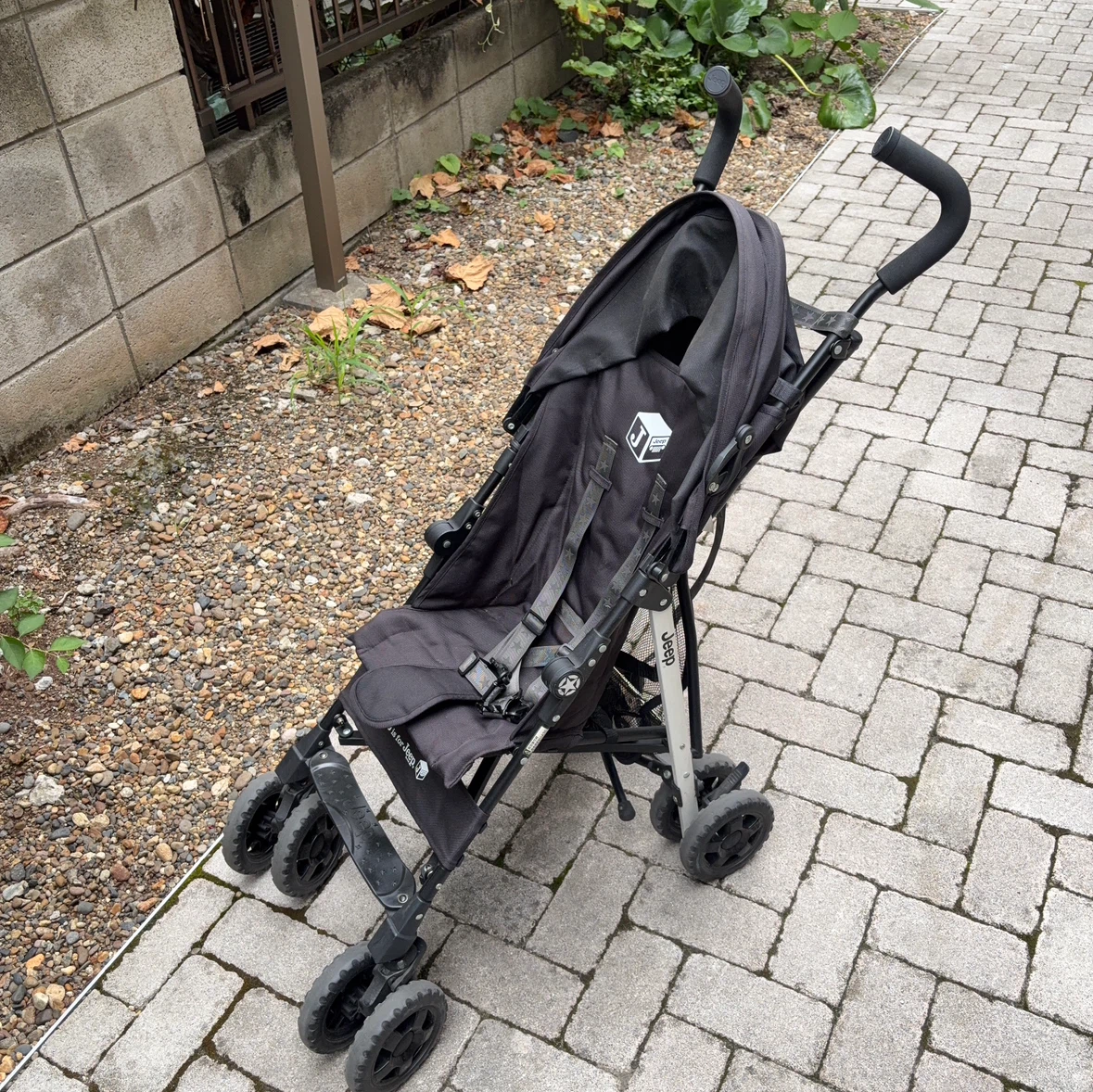 ジープ ベビーカー ブラック