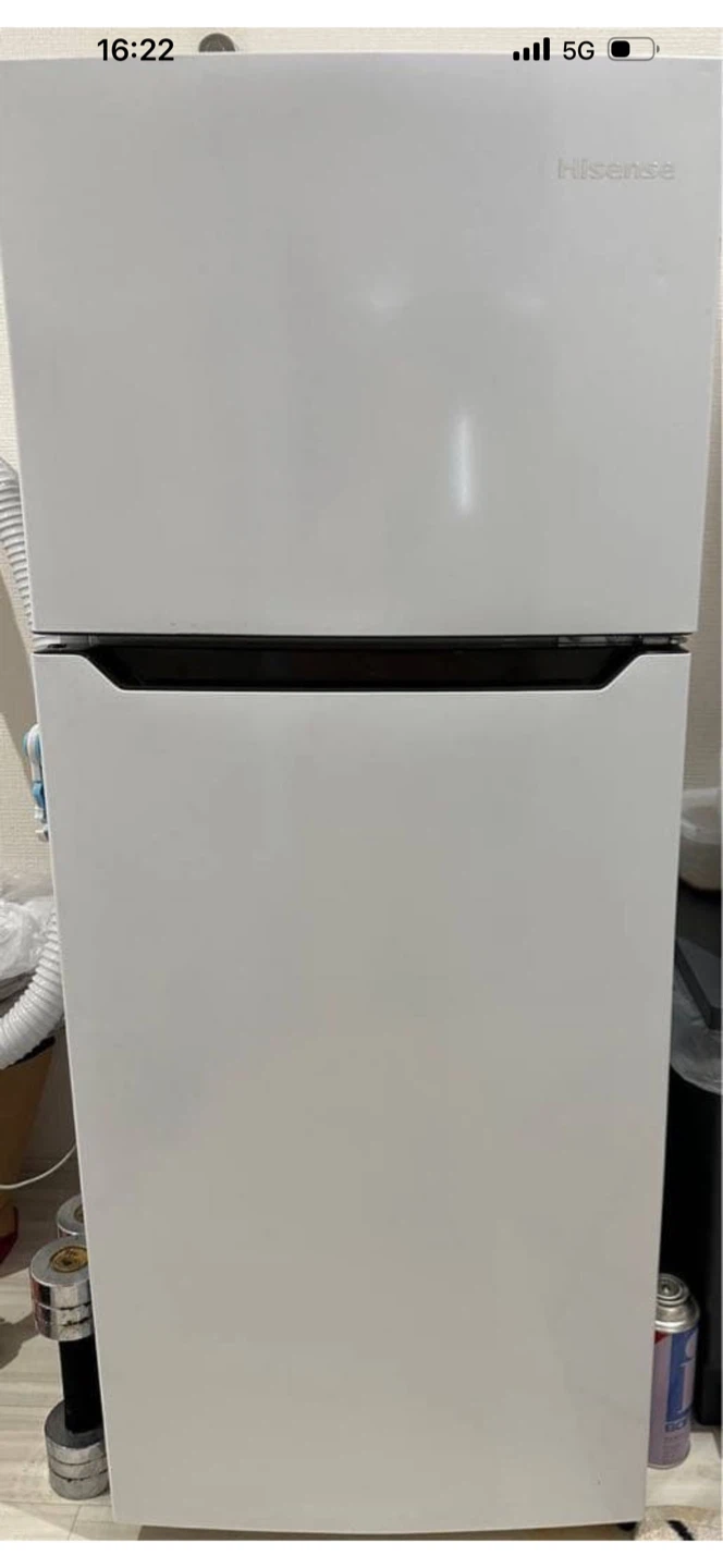 ハイセンス 2ドア冷凍冷蔵庫の写真2枚目