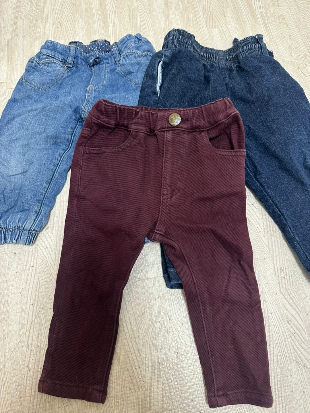 【デニム】キッズ ボトムス 3点セット まとめ売り【マーキーズ、H&M】