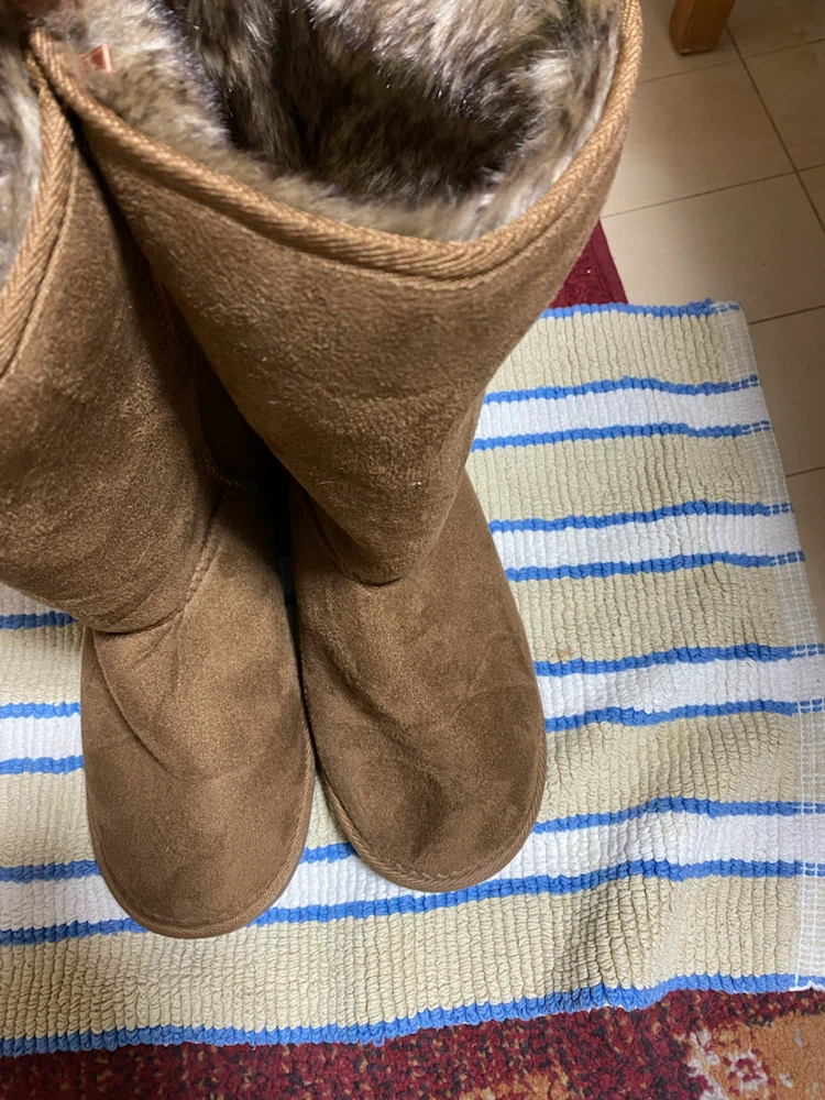 ムートンブーツ ブラウンの写真2枚目
