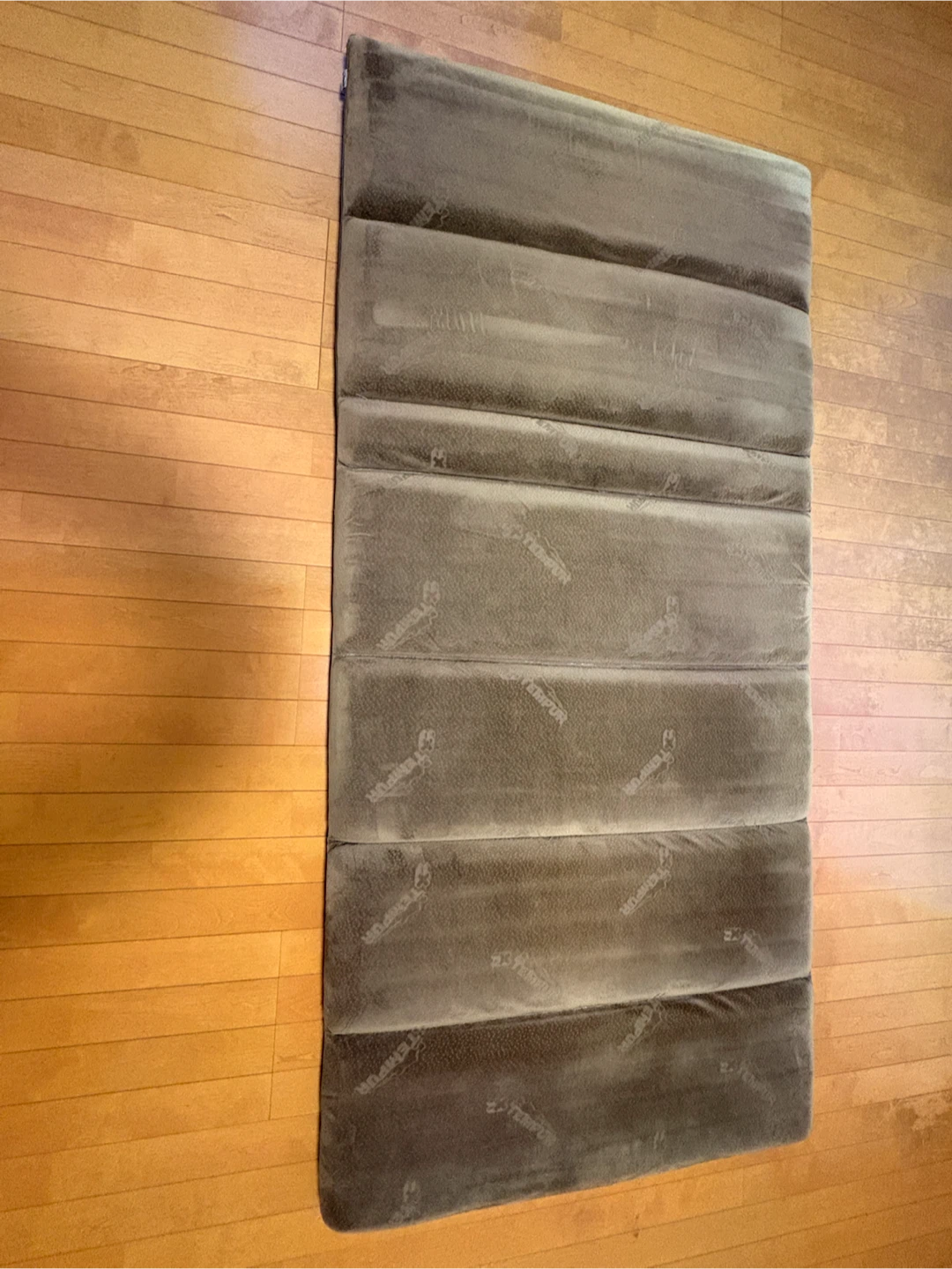 TEMPUR テンピュール フトン デラックス シングル 190×90cm オレンジカバー付き