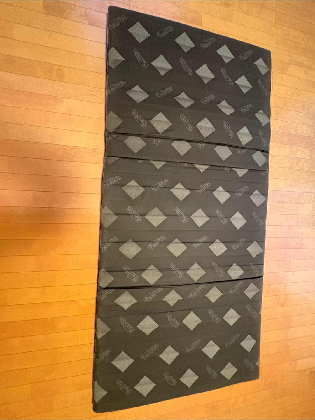 TEMPUR テンピュール フトン デラックス シングル 190×90cm オレンジカバー付きの写真2枚目