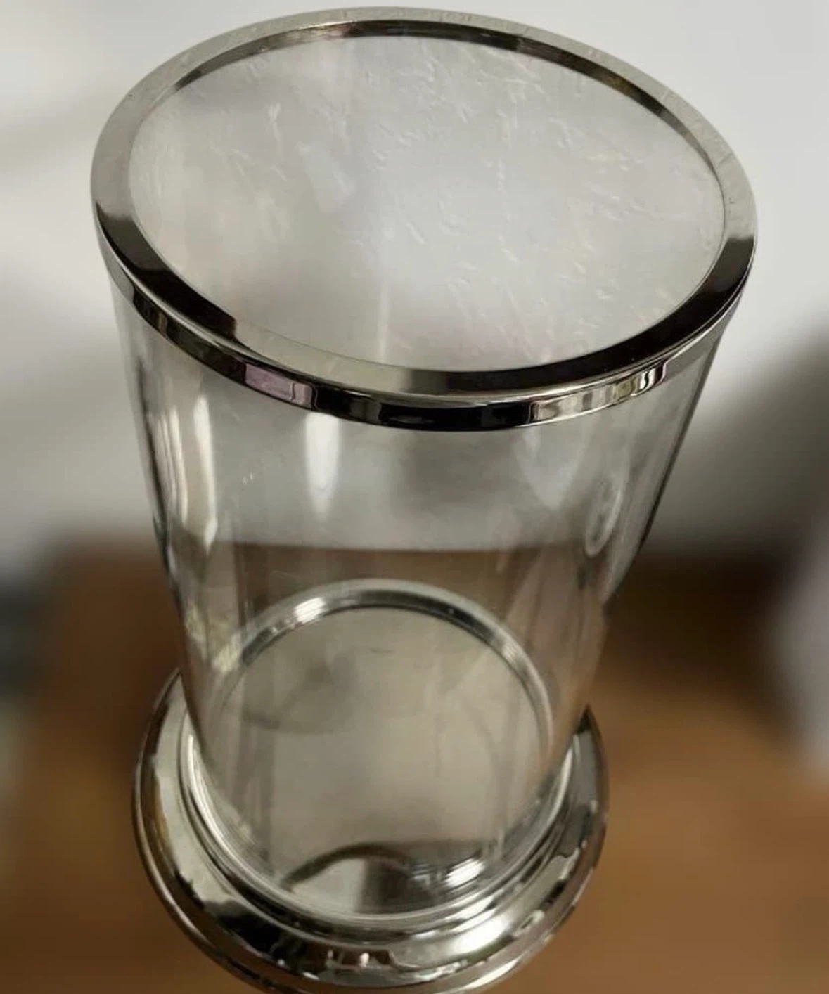 『美品』　ガラスキャンドルホルダーの写真7枚目