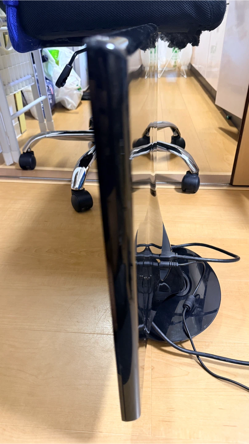 【動作確認済】LG 24インチ フルHD液晶モニター（HDMI×2 / ACアダプター付）直接引き取り専用の写真6枚目