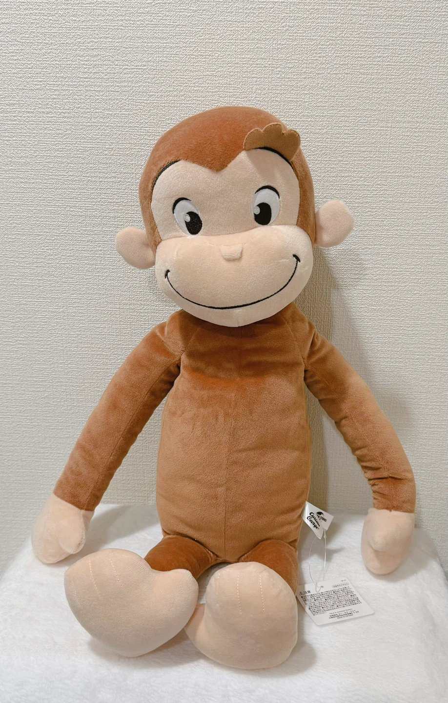 新品タグ付き◆おさるのジョージ BIGぬいぐるみ　USJ限定◆非売品