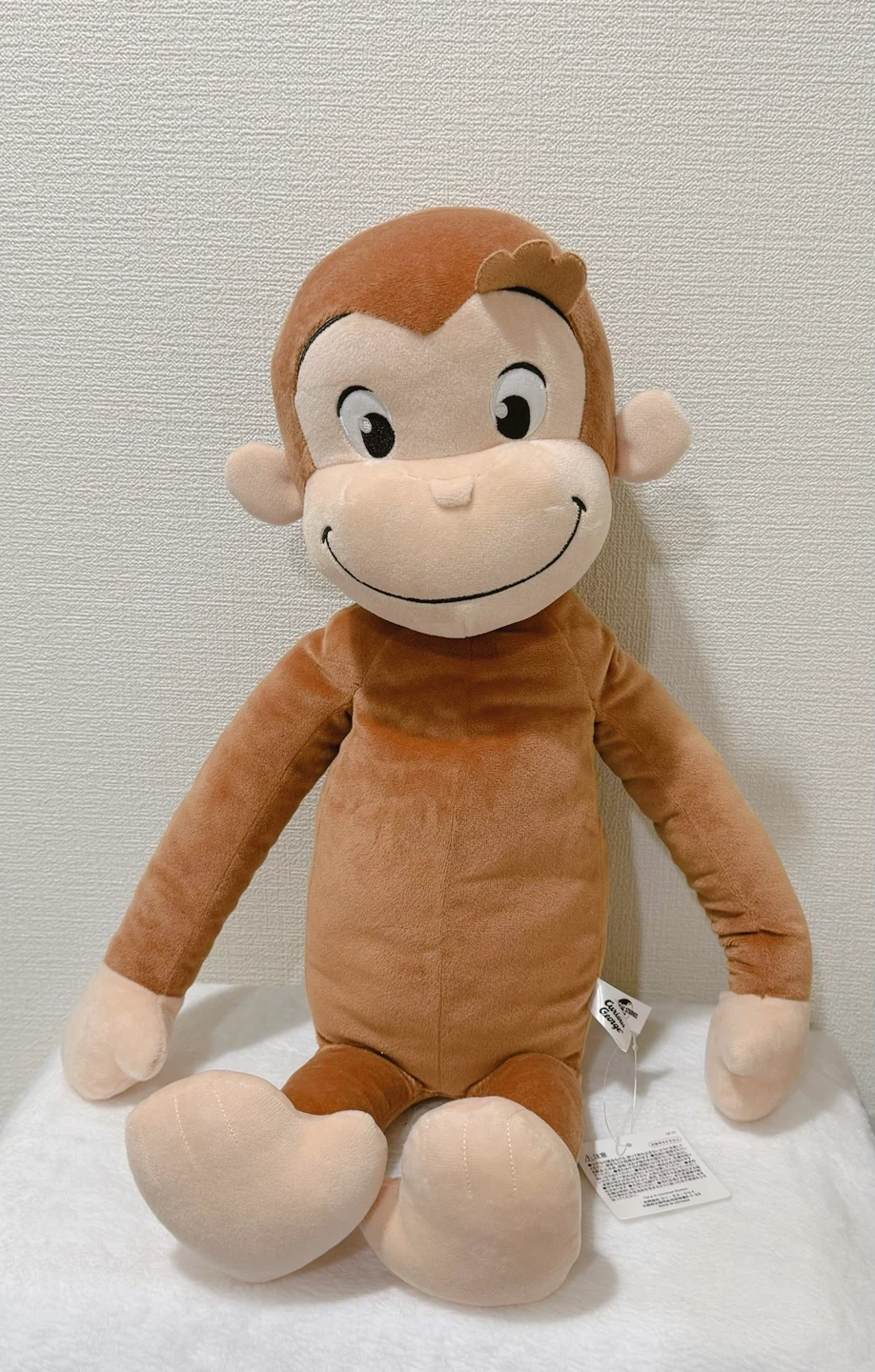 新品タグ付き◆おさるのジョージ BIGぬいぐるみ USJ限定◆非売品