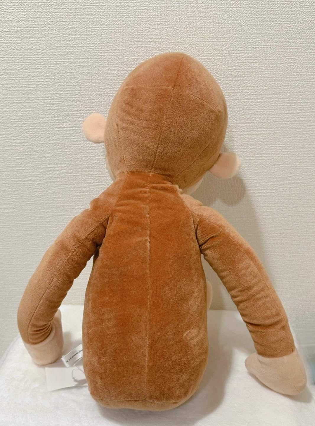 新品タグ付き◆おさるのジョージ BIGぬいぐるみ　USJ限定◆非売品の写真2枚目