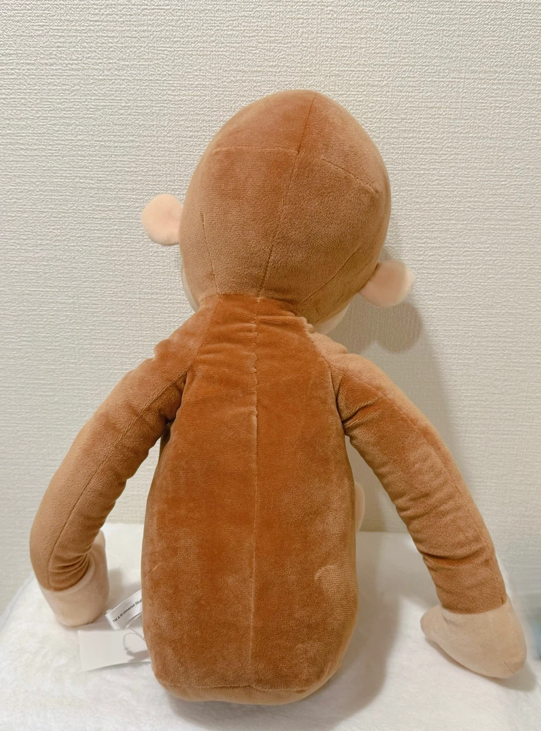 新品タグ付き◆おさるのジョージ BIGぬいぐるみ USJ限定◆非売品の写真2枚目