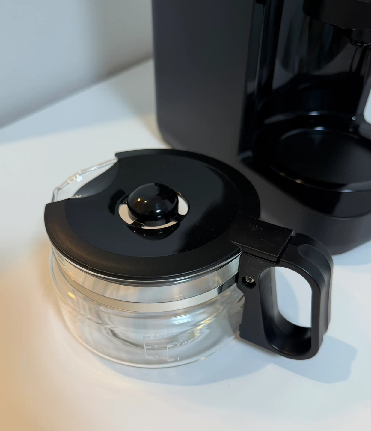 1回のみ使用　パナソニック Panasonic 全自動コーヒーメーカー ミル付 NCA58-K  コーヒー豆のおまけ付の写真2枚目