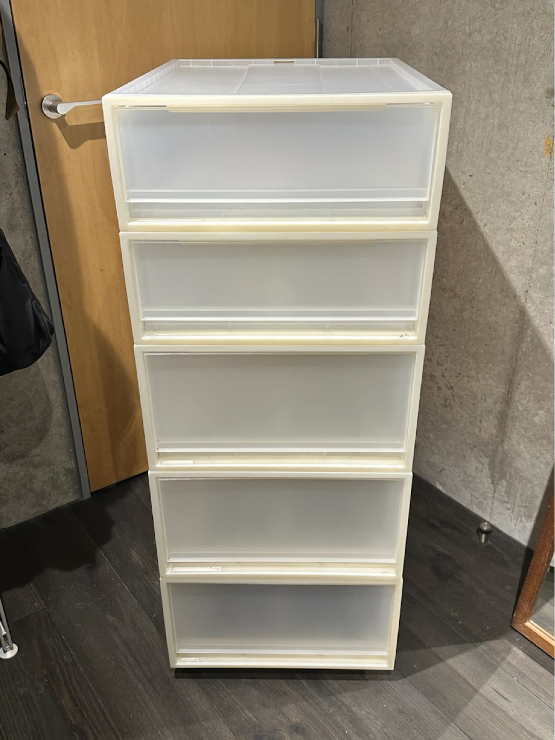 無印良品 クローゼットケース 大×3、小×2