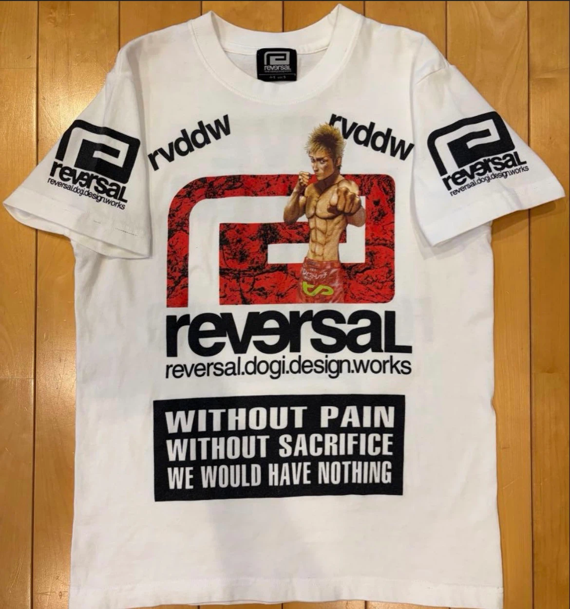 リバーサル × 所英男 × 嘘喰い コラボTシャツ Sサイズ reversal