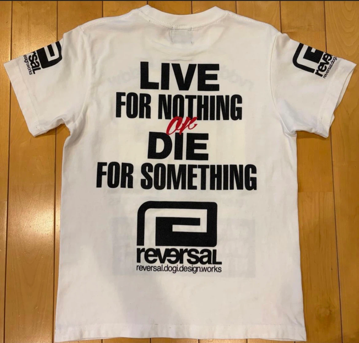 リバーサル × 所英男 × 嘘喰い コラボTシャツ Sサイズ reversalの写真2枚目