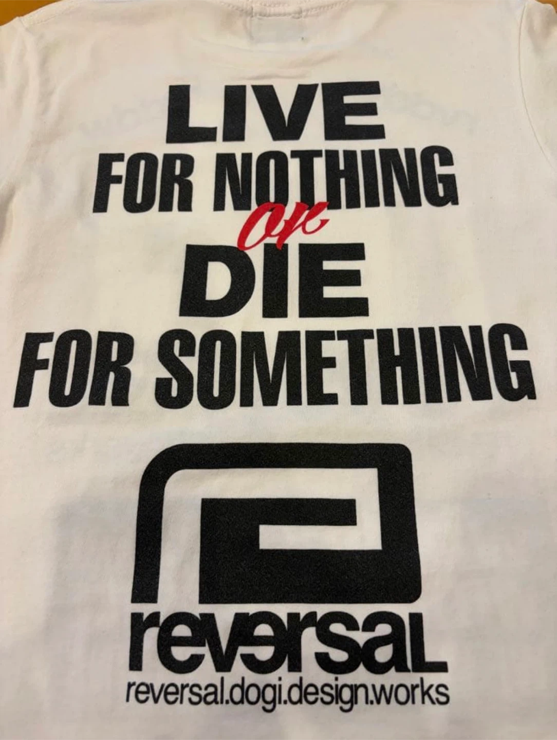 リバーサル × 所英男 × 嘘喰い コラボTシャツ Sサイズ reversalの写真3枚目