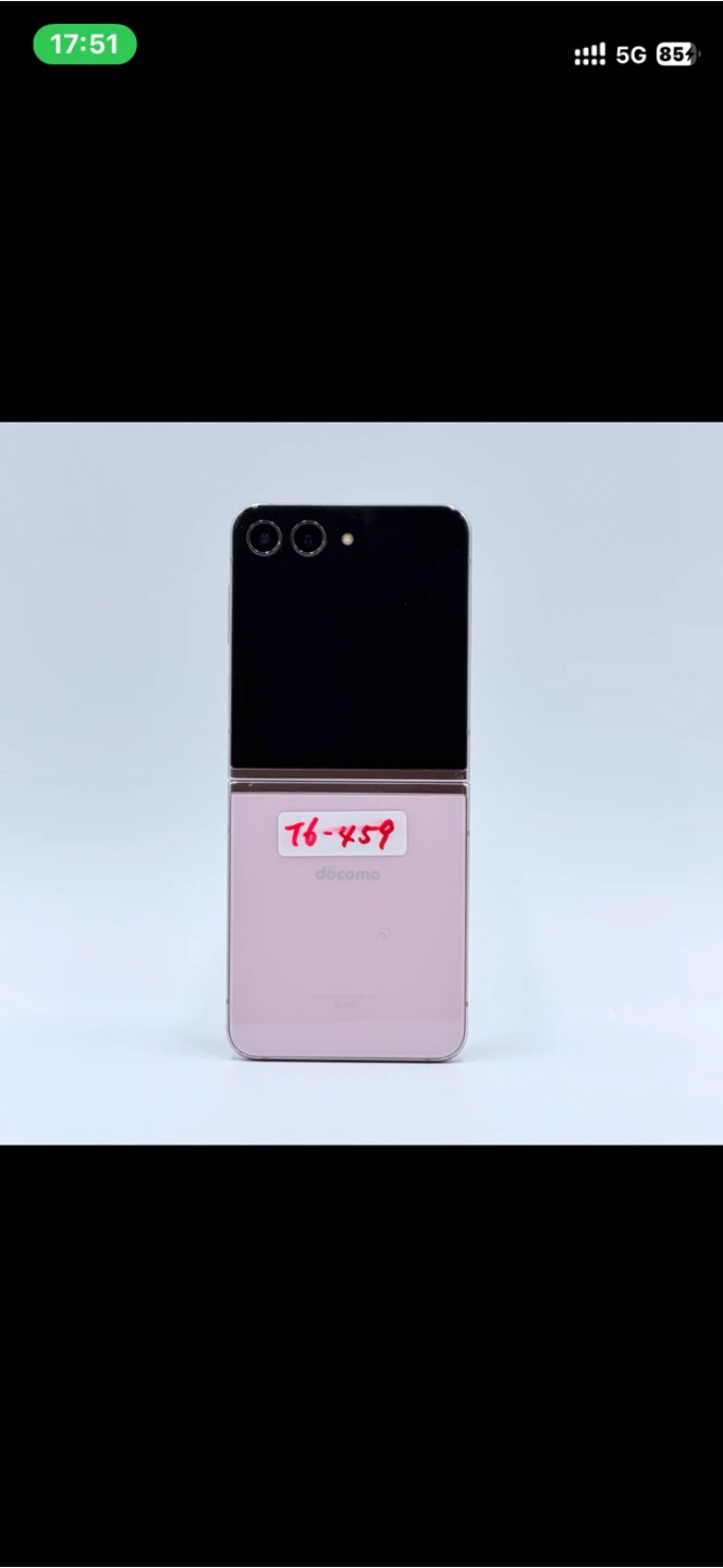 起動不可部品取りジャンク Galaxy Z Flip5ピンクの写真2枚目