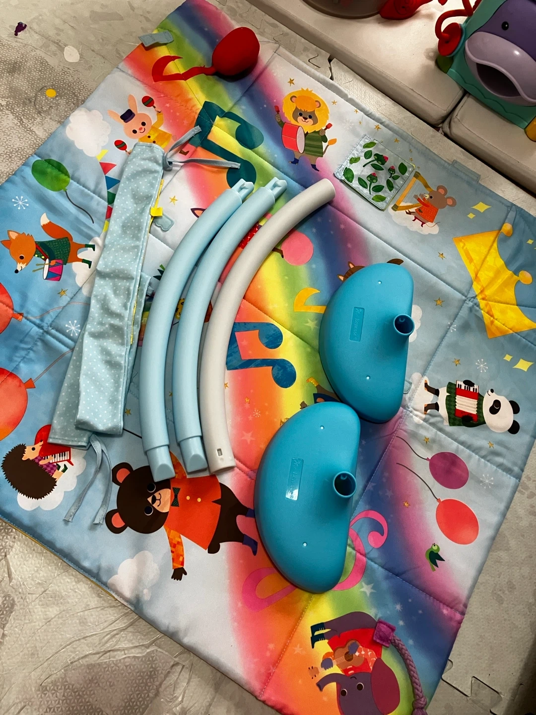 ベビージム プレイマット 知育玩具