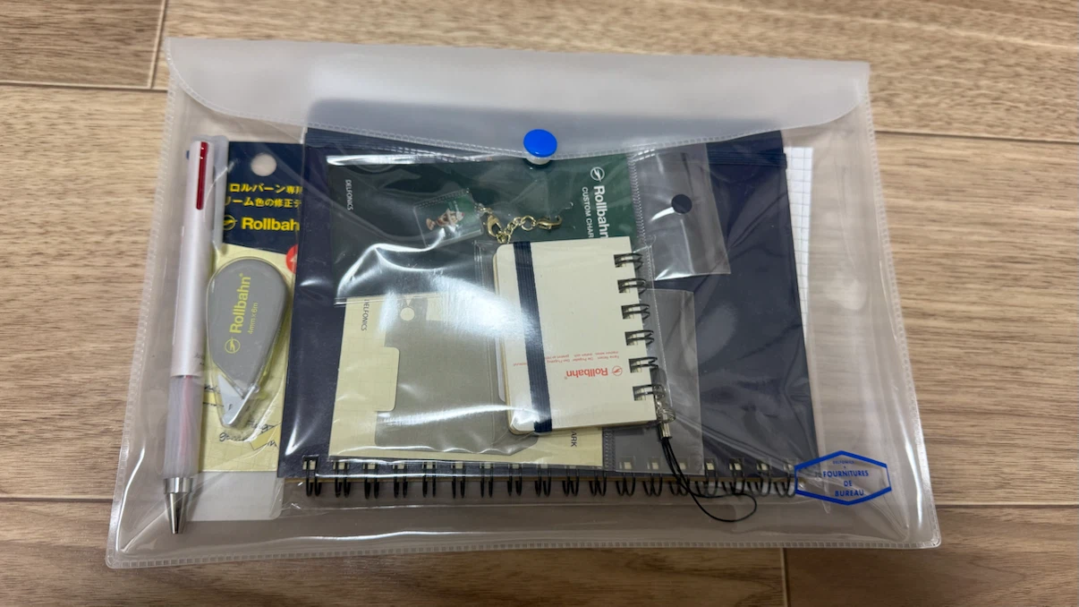 ロールバーン ノートセット 修正テープ付き