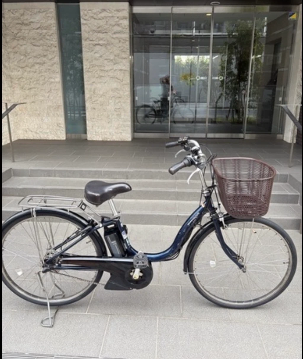 電動アシスト自転車YAMAHA PAS NATURA26インチ12.3Ah自転車No0159の写真2枚目
