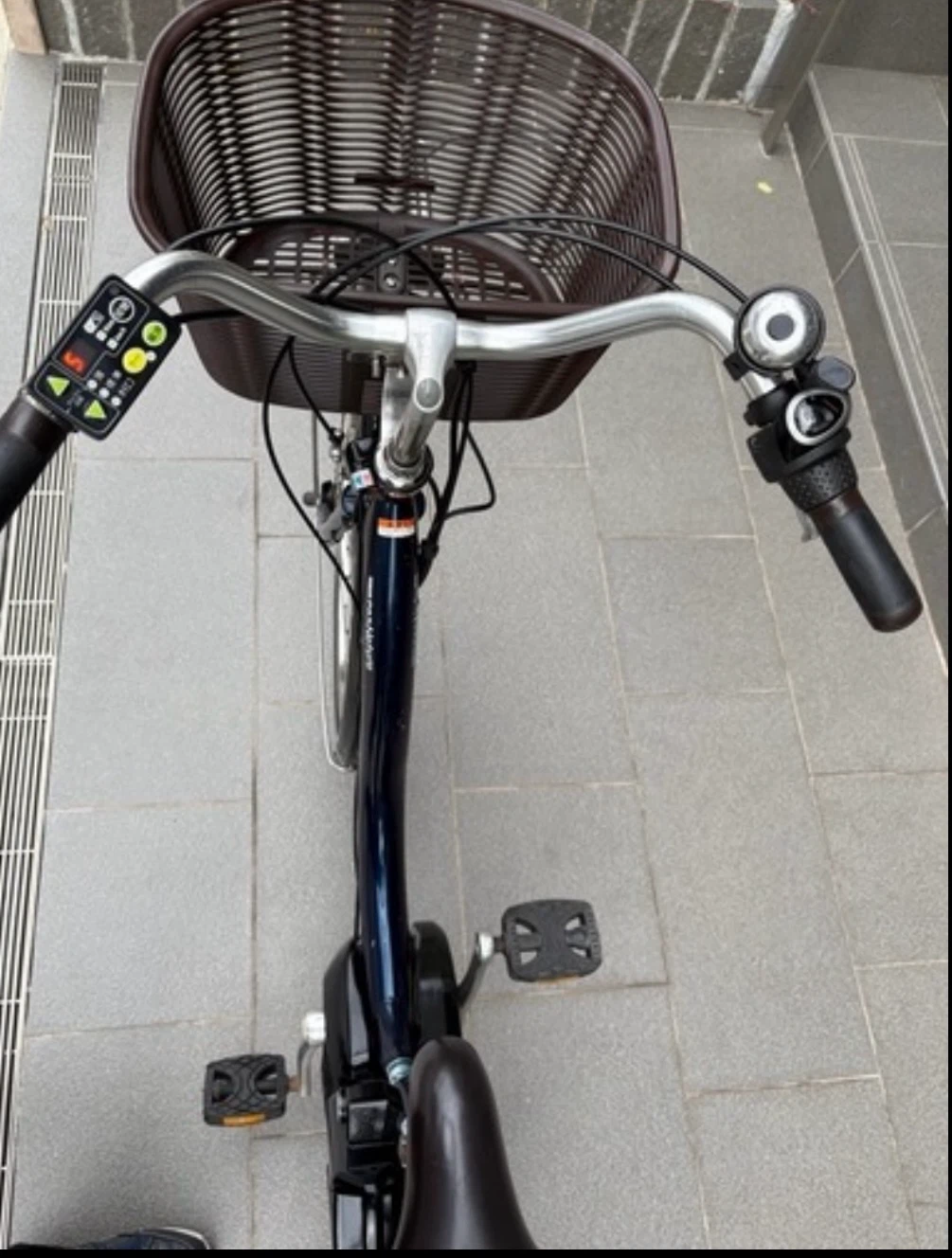 電動アシスト自転車YAMAHA PAS NATURA26インチ12.3Ah自転車No0159の写真3枚目