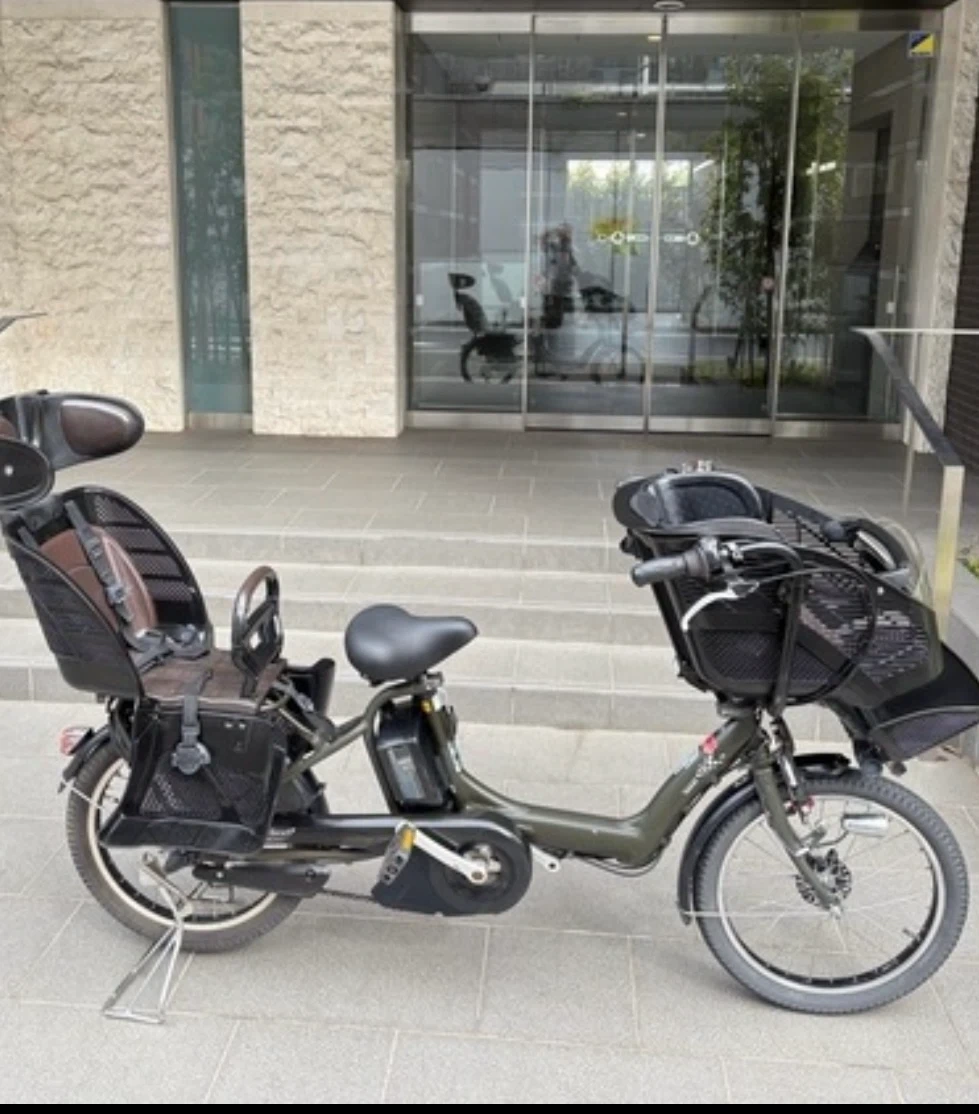 電動アシスト自転車BRIDGESTONE ANGELINO 20インチ バッテリー15.4Ah 自転車No0158の写真2枚目