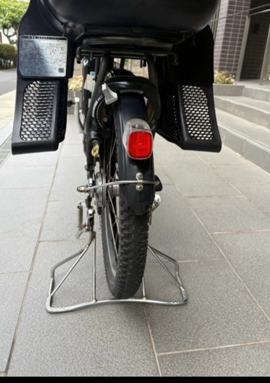 電動アシスト自転車BRIDGESTONE ANGELINO 20インチ バッテリー15.4Ah 自転車No0158の写真5枚目