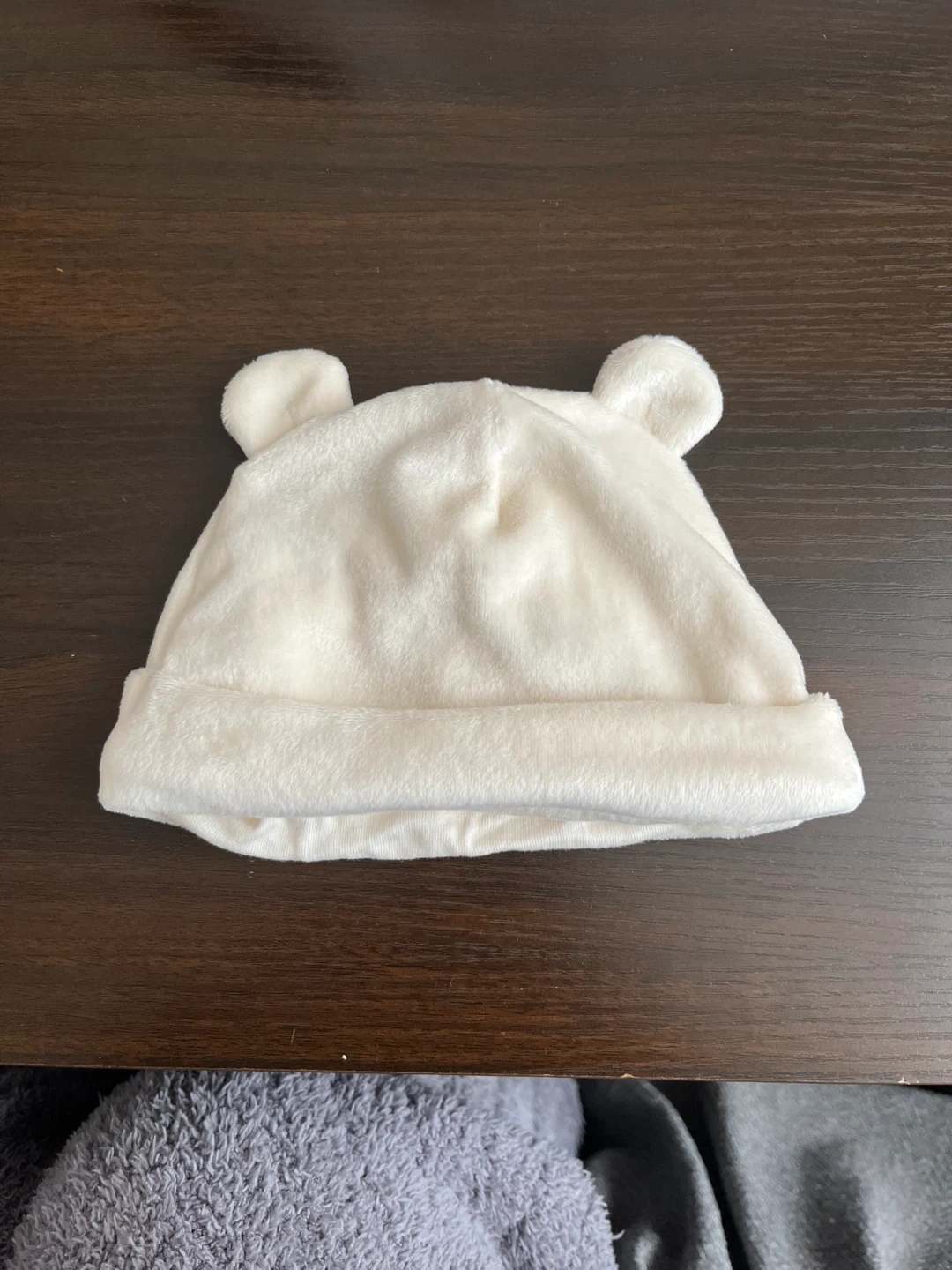 新品★ネクスト★くま耳★帽子★ベビー★ニューボーン★サイズ50cm