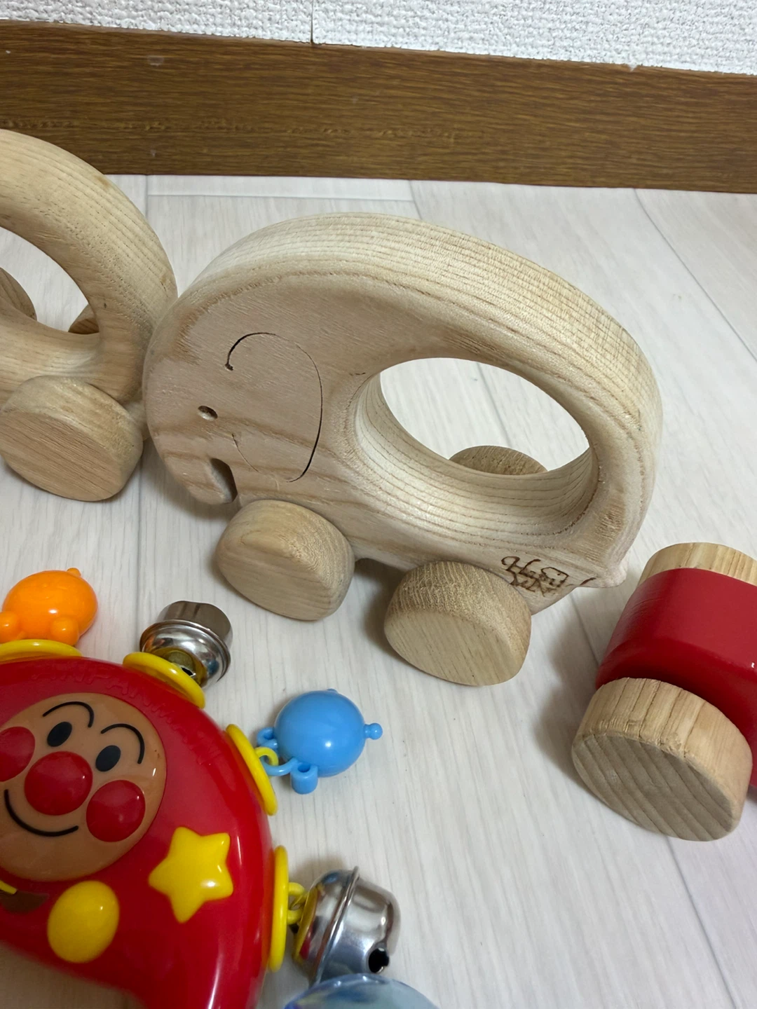 美品☆アンパンマン 木製おもちゃセット まとめ売りの写真5枚目