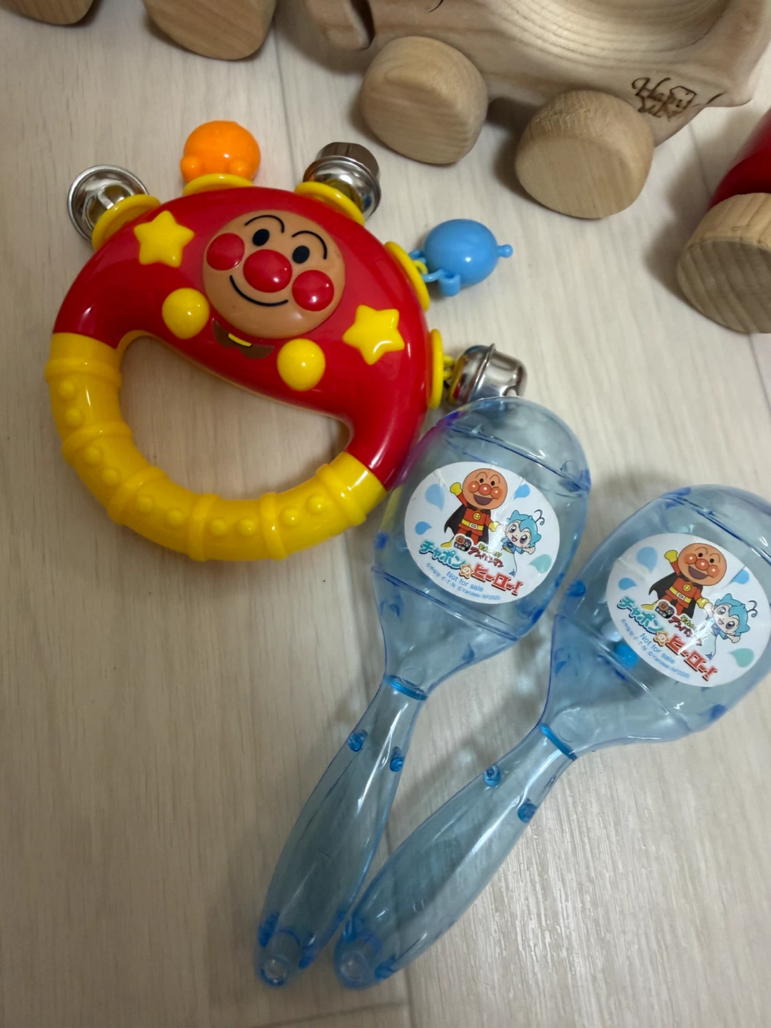 美品☆アンパンマン 木製おもちゃセット まとめ売りの写真7枚目