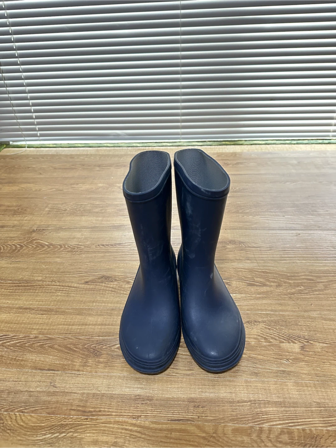 キッズレインブーツ ネイビー 19.0cm 長靴の写真2枚目