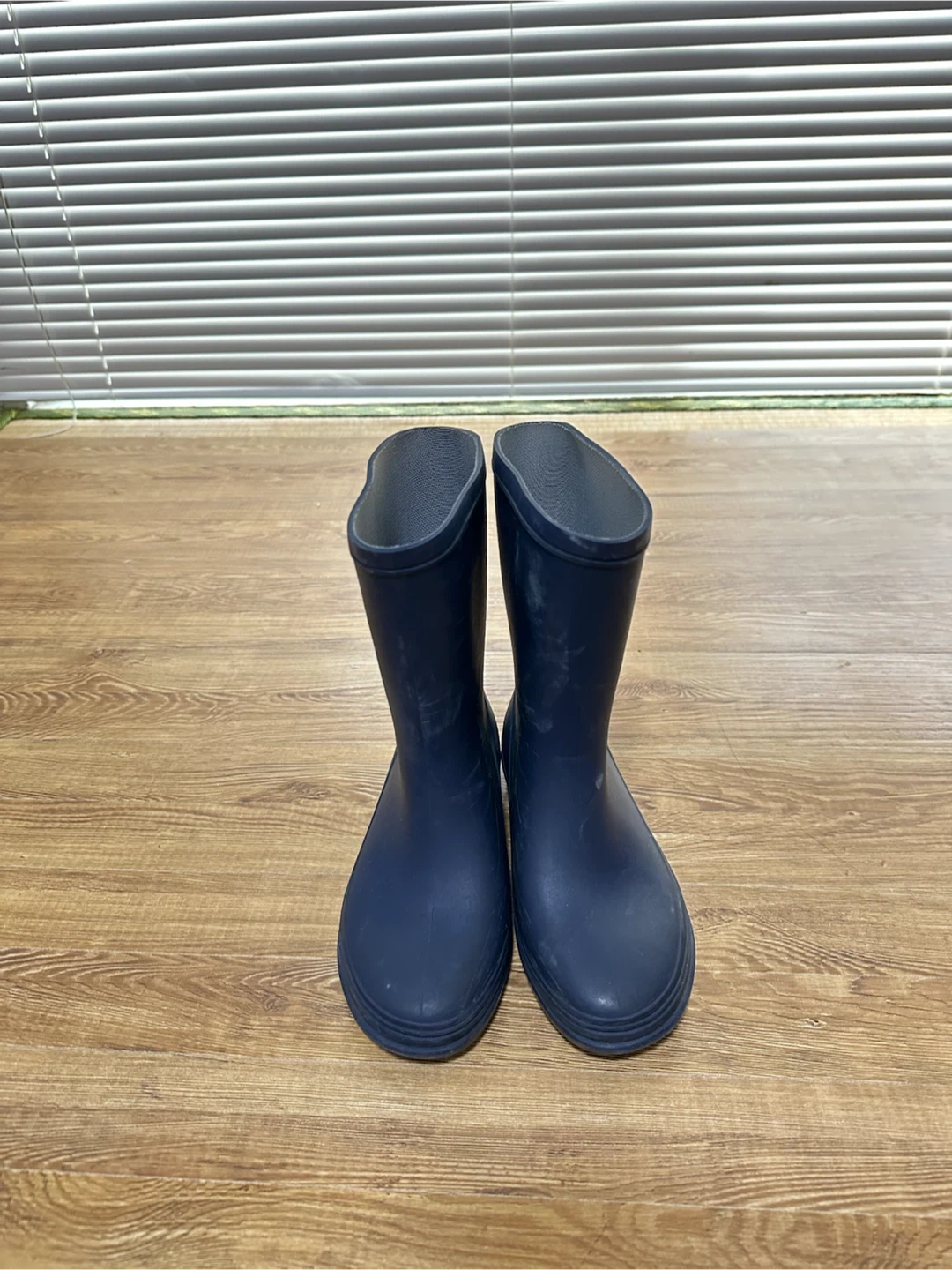 キッズレインブーツ ネイビー 19.0cm 長靴の写真2枚目