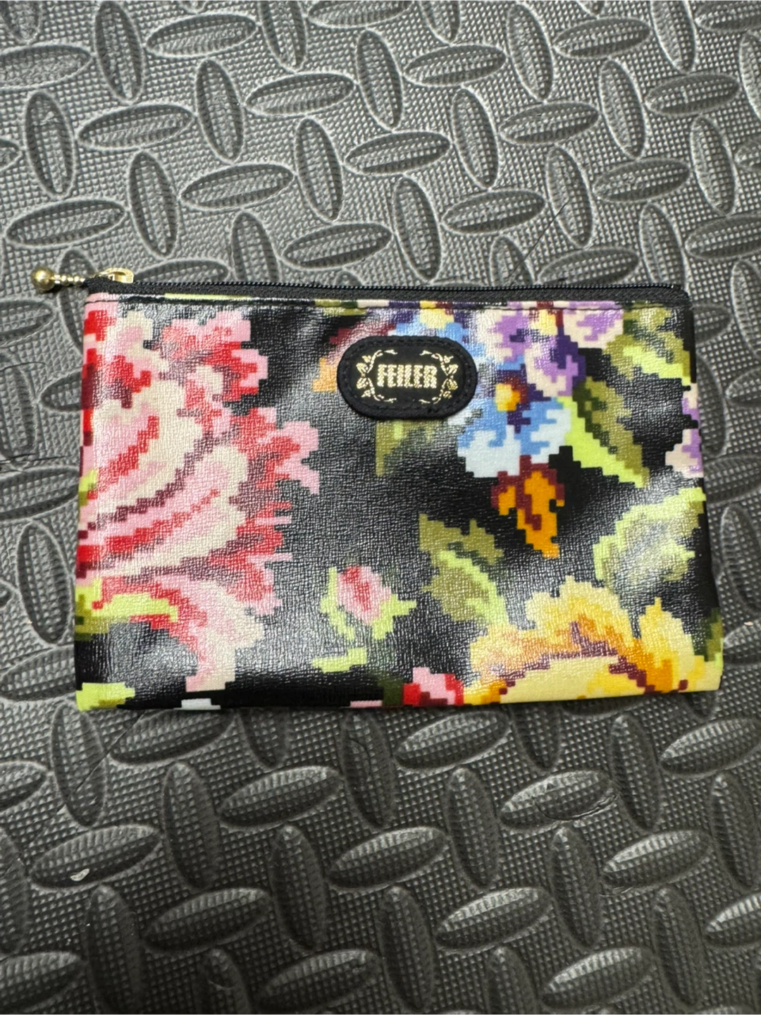 フェイラー フラットポーチ 花柄
