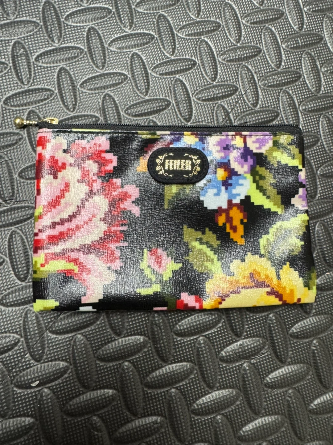 フェイラー フラットポーチ 花柄