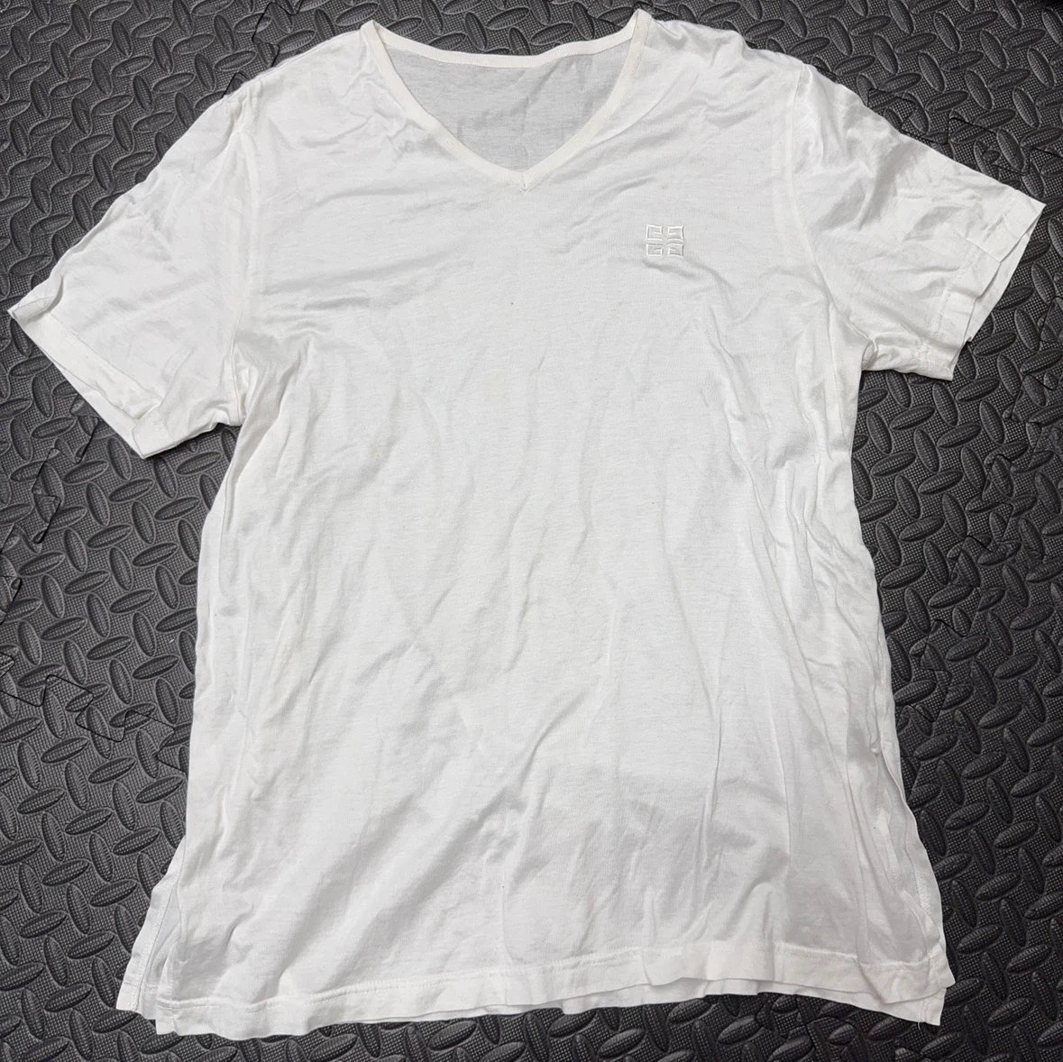 ジバンシィ Vネック Tシャツ ホワイト 100cm