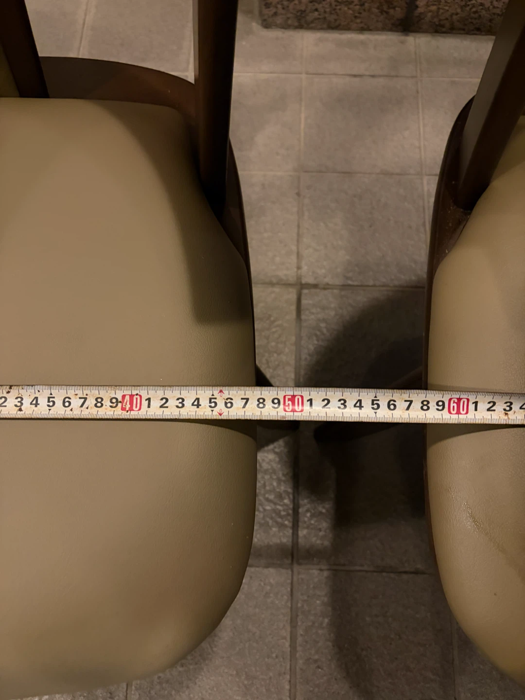 萩原 ターンテーブルチェア 2脚セット KC-7585DBRの写真4枚目