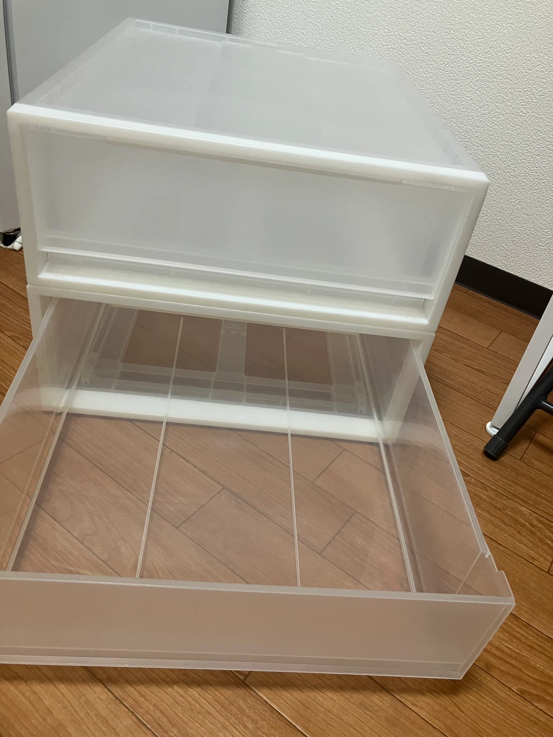 無印良品 ポリプロピレン収納ケース 引出式の写真3枚目