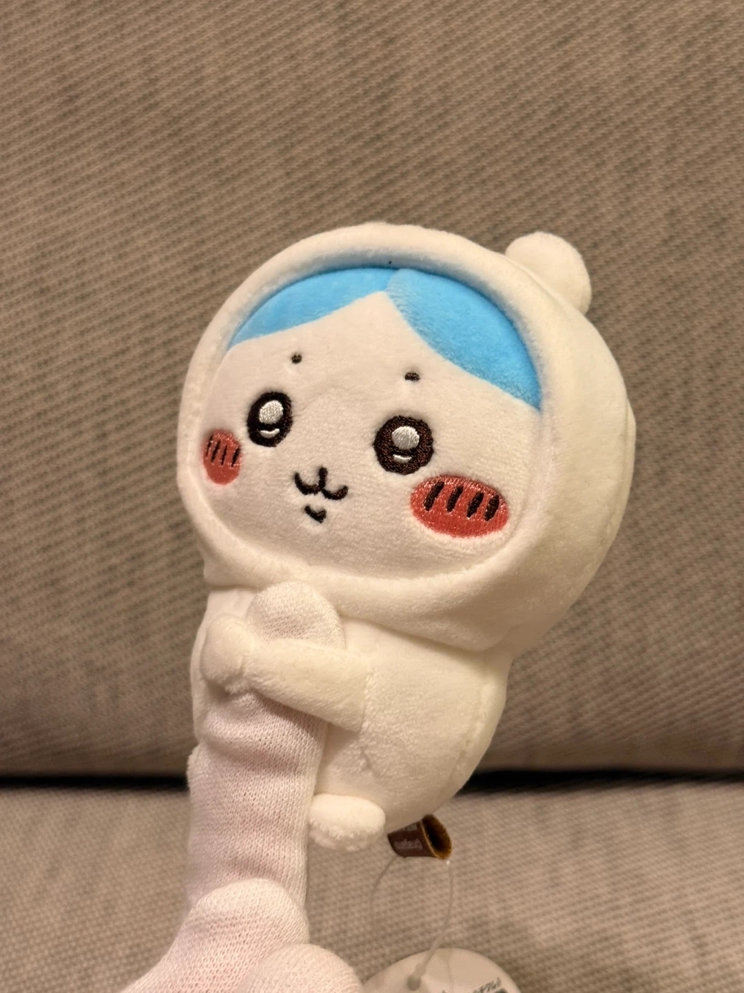 ナガノ 持ちますマスコット ハチワレ