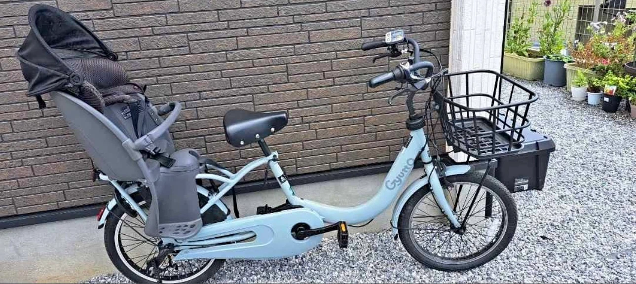 パナソニック ギュット 子乗せ自転車の写真5枚目