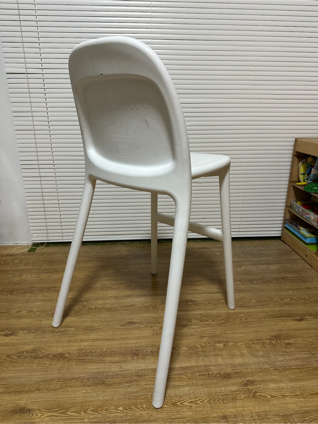 イケア URBAN キッズハイチェア ホワイトの写真2枚目
