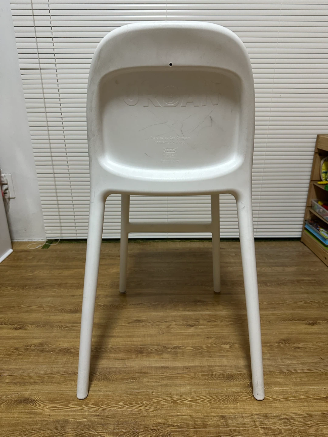 イケア URBAN キッズハイチェア ホワイトの写真5枚目