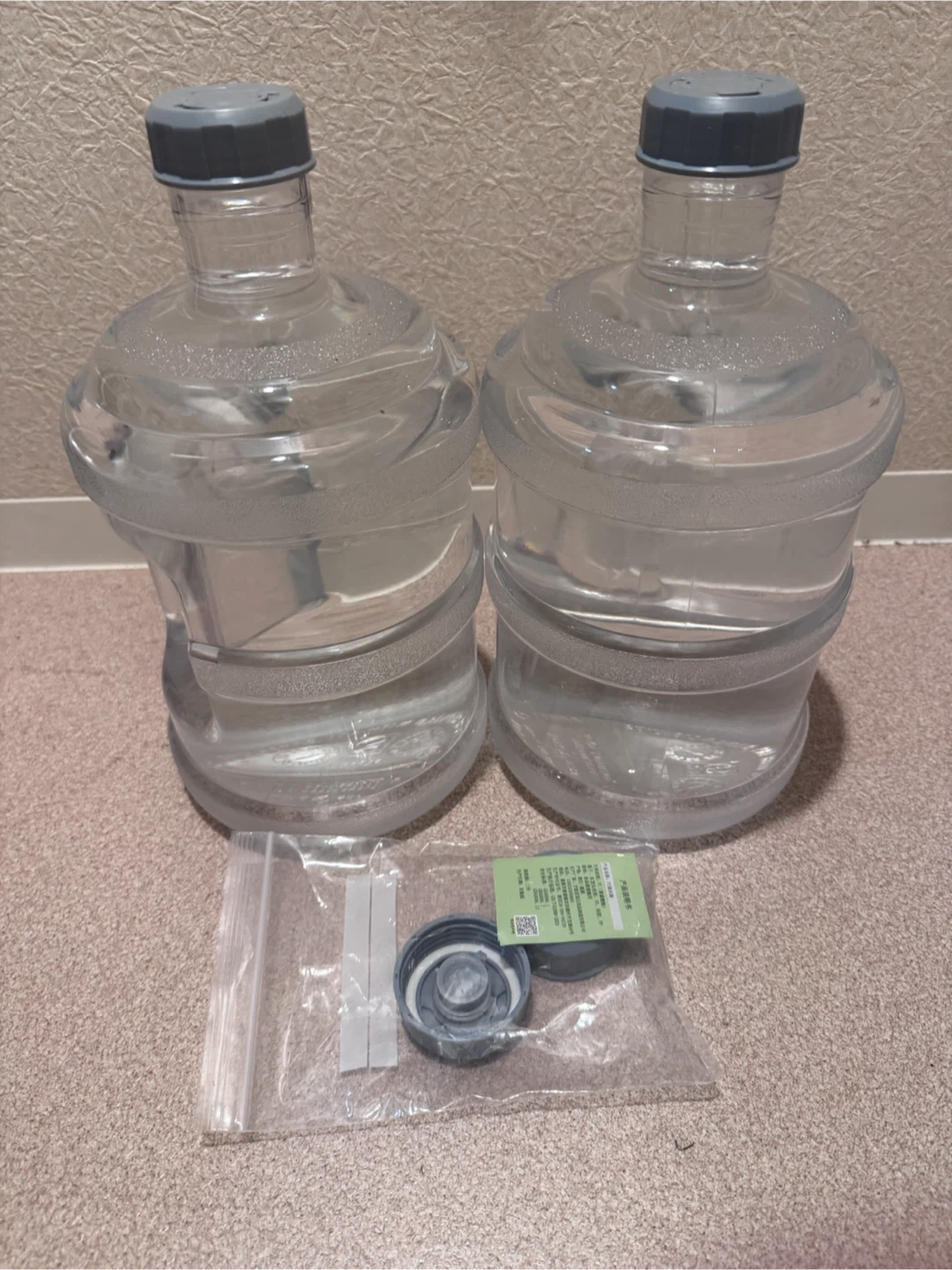 非常用給水タンク 5L ウォータータンク 貯水タンク ボトル 2個セット