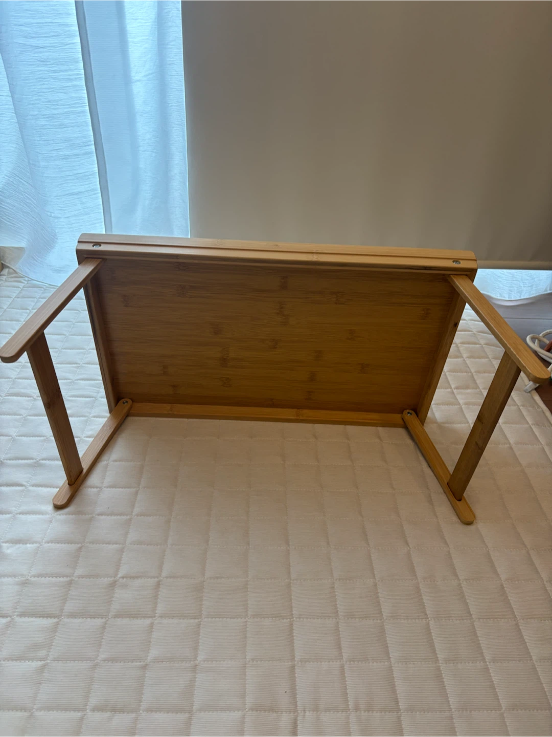 IKEA竹製　折り畳みトレーテーブルの写真2枚目