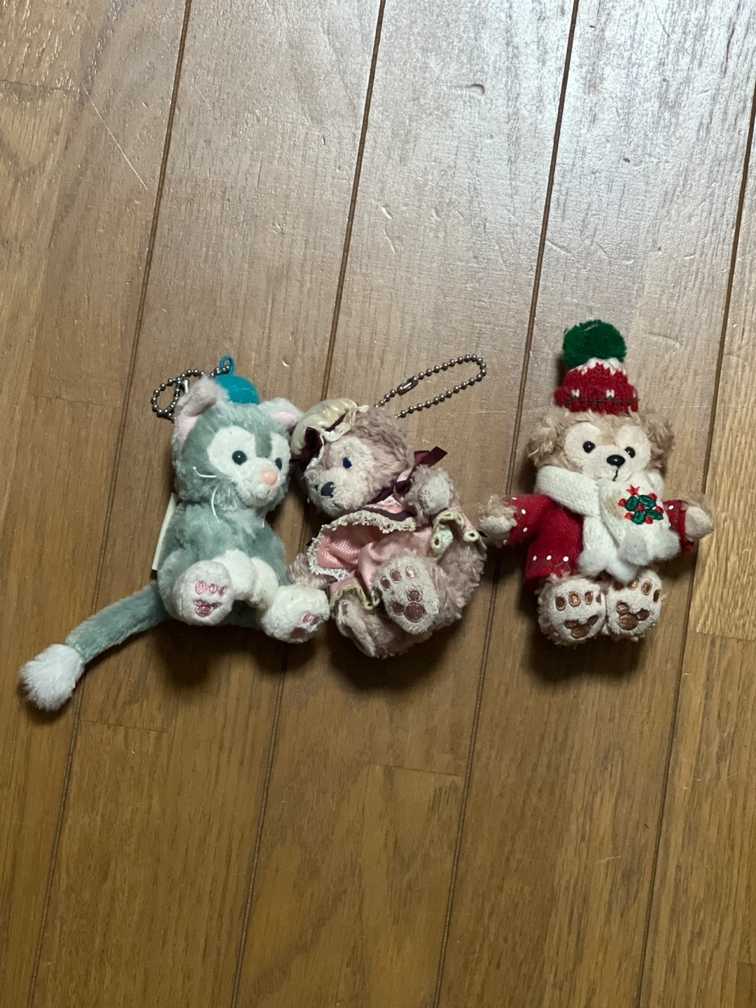 ディズニー ぬいぐるみホルダー3点セット