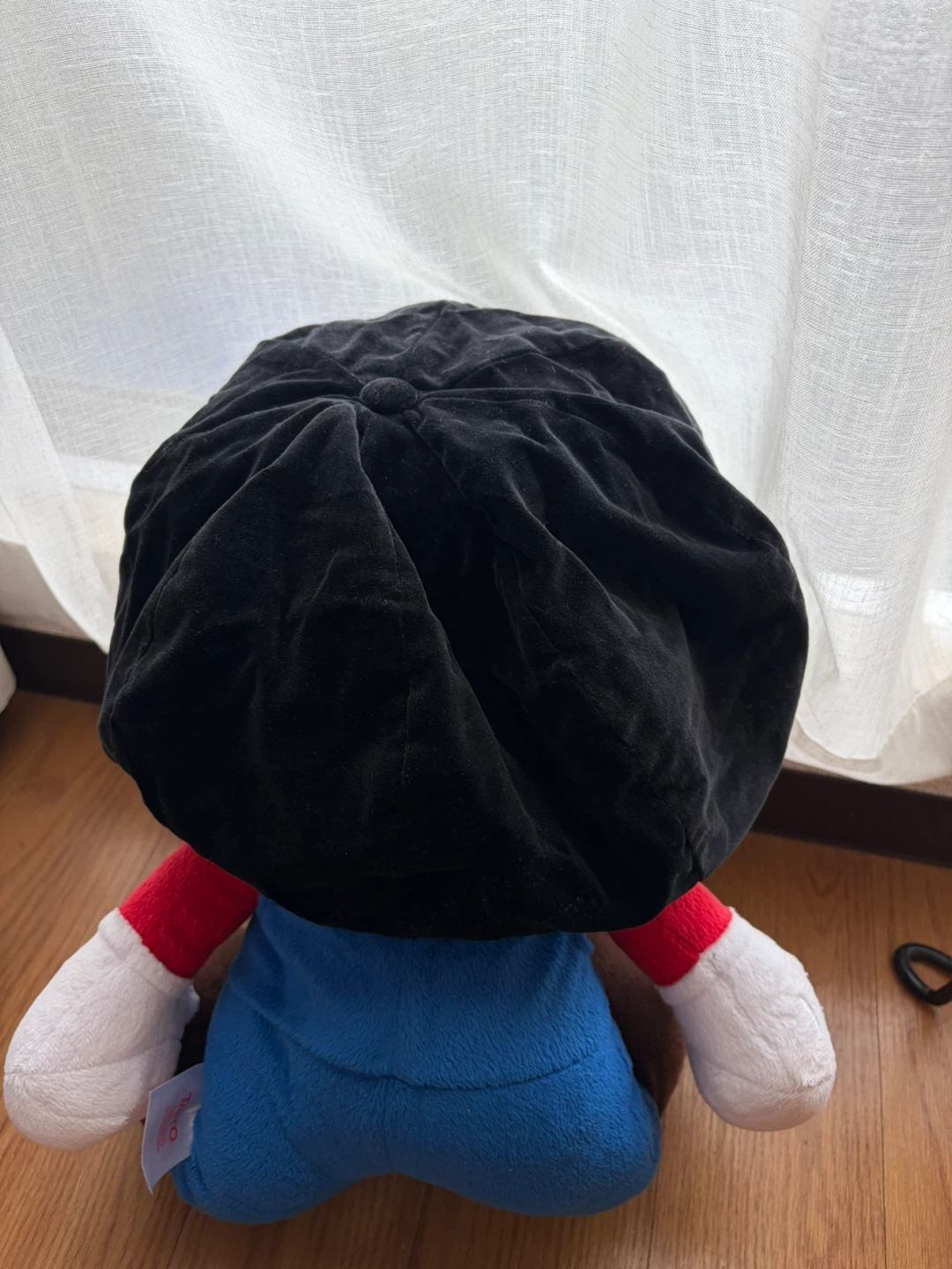 マーズロック キャスケット ベロア 黒の写真4枚目