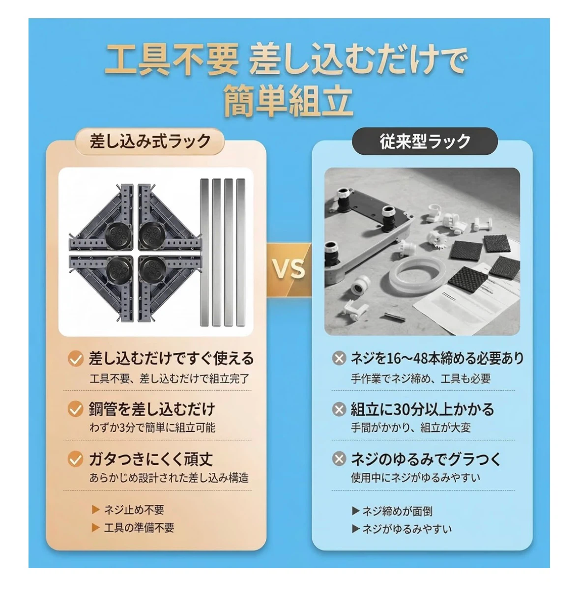 洗濯機置き台 伸縮式 キャスター付き 八足八輪の写真4枚目