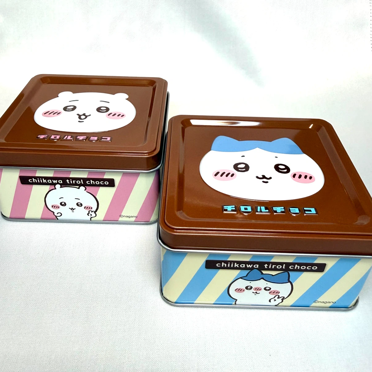 ちいかわ チロルチョコ 缶ケース 4種セットの写真2枚目